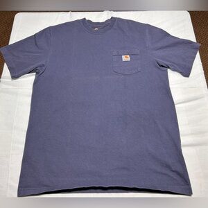 Carhartt Men's Blue Short Sleeve Tee
